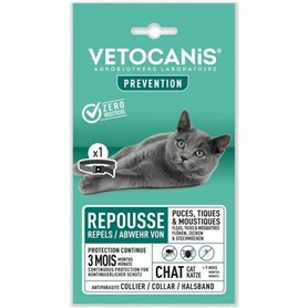 Collier antiparasitaire Vetocanis Chat 9 Mois