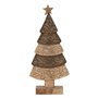 Décorations de Noël Marron Bois de manguier Sapin de Noël 23,5 x 9 x 5