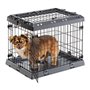 Cage Ferplast Superior Cage de Transport Noir Gris 58 x 55 x 77 cm