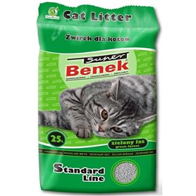Sable pour chats Super Benek Standard Forêt 25 L