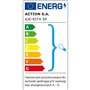 Suspension Activejet Rita Métal verre 40 W 230 V
