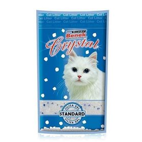 Sable pour chats Super Benek Crystal Standard Natural 3,8 L