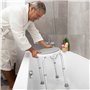 Tabouret de Bain Pivotant et Réglable Roshawer InnovaGoods