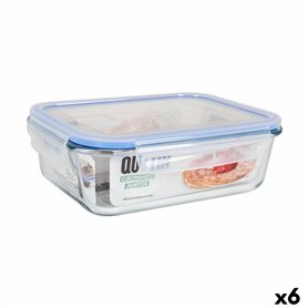 Boîte à lunch hermétique Quttin Rectangulaire 1,5 L 23 x 17,5 x 7,6 cm