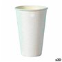 Set de Verres Algon Produits à usage unique Carton 330 ml Blanc 10 Piè