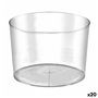 Lot de verres réutilisables Algon 230 ml Plastique 12 Pièces (20 Unité