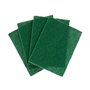 Lot de tampons à récurer Vert Fibre abrasive 11,3 X 15,7 X 0,5 cm (28 