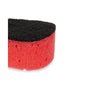 Tampon à récurer Noir Rouge Mousse Fibre abrasive 7,3 x 4 x 12,3 cm (4