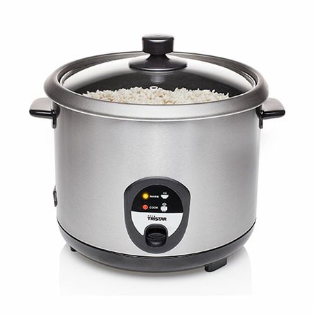 cuiseur à riz Tristar RK-6129 900 W Acier inoxydable Argenté 2,2 L
