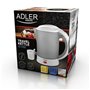 Bouilloire Adler AD 1268 Blanc Gris Plastique 600 W 0,6 L