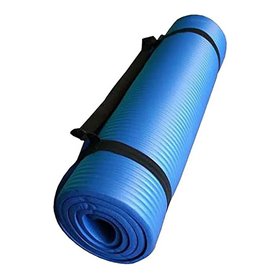 Tapis de yoga en jute Softee Fitness Matrixcell  Bleu (180 x 60 cm)