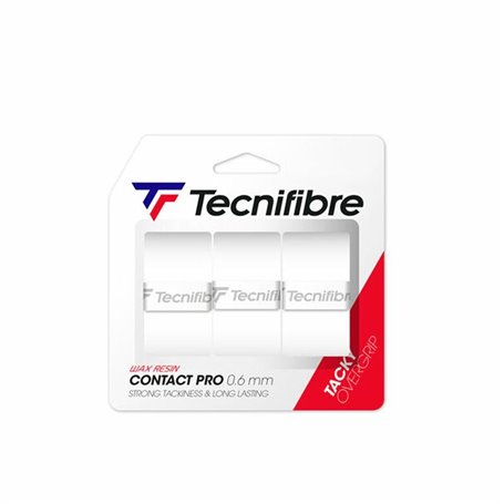 Grip de Tennis  Pro Contact Tecnifibre 52ATPCONWH Blanc