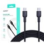 Câble USB-C Aukey CB-NCC1 Noir 1 m