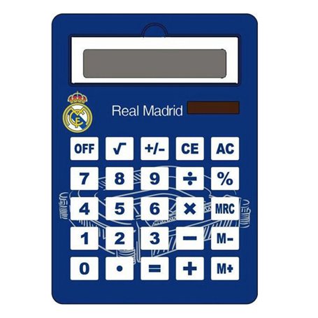 Calculatrice Jumbo Real Madrid C.F. Solaire Bleu