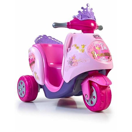 Motocyclette sans pédales Feber Scooty Little Princess Électrique 6V 8