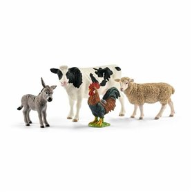Playset Schleich Farm World basic kit 4 Pièces animaux