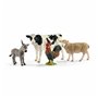 Playset Schleich Farm World basic kit 4 Pièces animaux