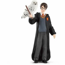 Figurine daction Schleich Harry Potter & Hedwig Moderne