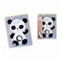 Puzzle enfant en bois Eichhorn Panda 6 Pièces