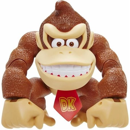 Personnage articulé Jakks Pacific Donkey Kong Super Mario Bros Plastiq