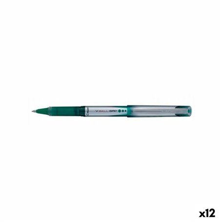 Crayon Roller Pilot V Ball Grip Vert 0,5 mm (12 Unités)