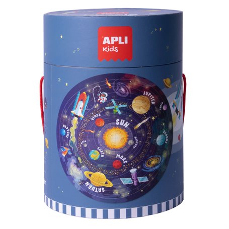 Puzzle Apli Solar System Circulaire 48 Pièces 50 cm