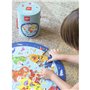 Puzzle Apli World Map Circulaire 48 Pièces 50 cm