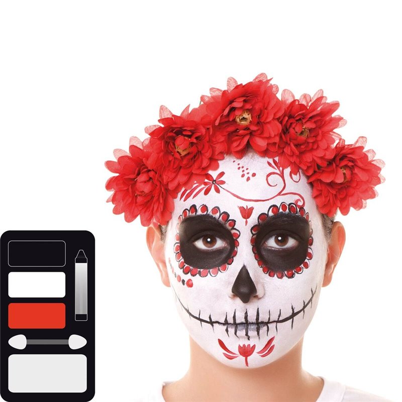 Image secondaire de Peinture Faciale My Other Me 24 x 30 cm Crâne Catrina