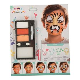 Set de Maquillage My Other Me Tigre 24 x 20 cm Unisexe Multicouleur