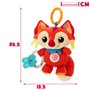 Peluche Hochet Winfun Renard 13,5 x 26,5 x 7,5 cm (6 Unités)