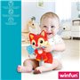 Peluche Hochet Winfun Renard 13,5 x 26,5 x 7,5 cm (6 Unités)