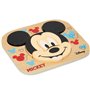 Puzzle enfant en bois Disney Mickey Mouse + 12 Mois 6 Pièces (12 Unité