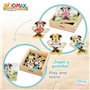 Puzzle enfant en bois Disney + 2 Ans 19 Pièces (12 Unités)