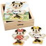 Puzzle enfant en bois Disney + 2 Ans 19 Pièces (12 Unités)