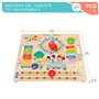 Jouet Educatif Disney Calendrier 30 x 3,5 x 30 cm (6 Unités)