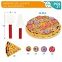 Jeu en bois Woomax Pizza 27 Pièces (6 Unités)