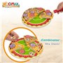 Jeu en bois Woomax Pizza 27 Pièces (6 Unités)