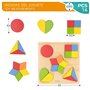 Puzzle enfant en bois Woomax Formes + 12 Mois 16 Pièces (6 Unités)