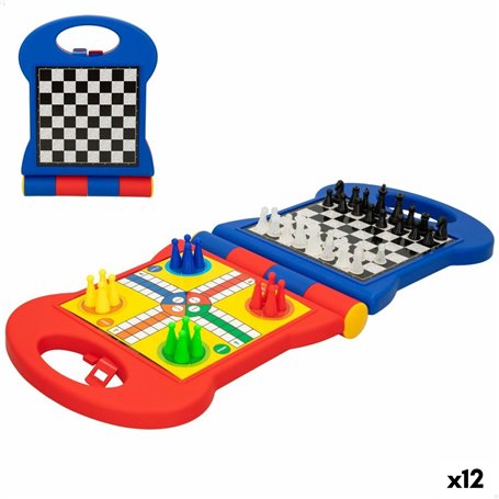 Jeu de société Colorbaby Jeu d'Échecs (12 Unités) (105 Pièces)