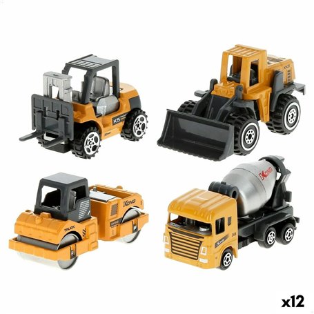 Set de Véhicules utilitaires Speed & Go 7,5 x 4 x 3 cm (12 Unités)