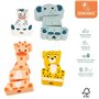 Jouet Educatif Woomax animaux 25 x 22 x 10 cm (6 Unités)