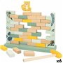 Set de construction Woomax animaux 44 Pièces (6 Unités)