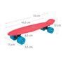 Skateboard Colorbaby Rouge (6 Unités)