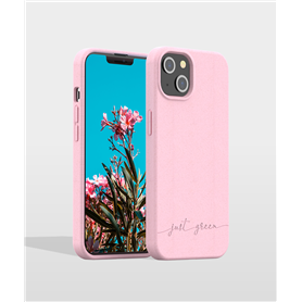 Coque Apple iPhone 13 Natura Baby Pink - Eco-conçue Just Green