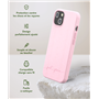 Coque Apple iPhone 13 Natura Baby Pink - Eco-conçue Just Green