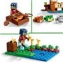 LEGO 21256 Minecraft La Maison de la Grenouille. Jouet avec Figurines