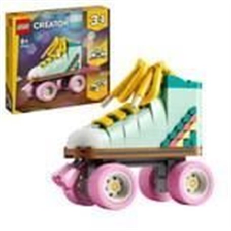 LEGO 31148 Creator 3en1 Les Patins a Roulettes Rétro. Jouet avec Mini-