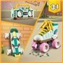 LEGO 31148 Creator 3en1 Les Patins a Roulettes Rétro. Jouet avec Mini-