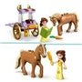 LEGO 43233 Disney Princess L'Histoire de Belle - La Caleche. Jouet ave