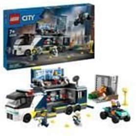 LEGO 60418 City Le Laboratoire de Police Scientifique Mobile. Jouet de